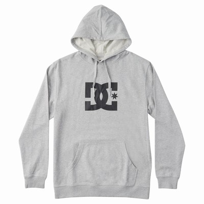 DC Star Men's Grey Sweatshirts & Hoodies Australia BGQ-369